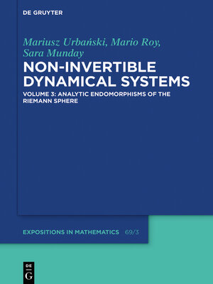 cover image of Analytic Endomorphisms of the Riemann Sphere
